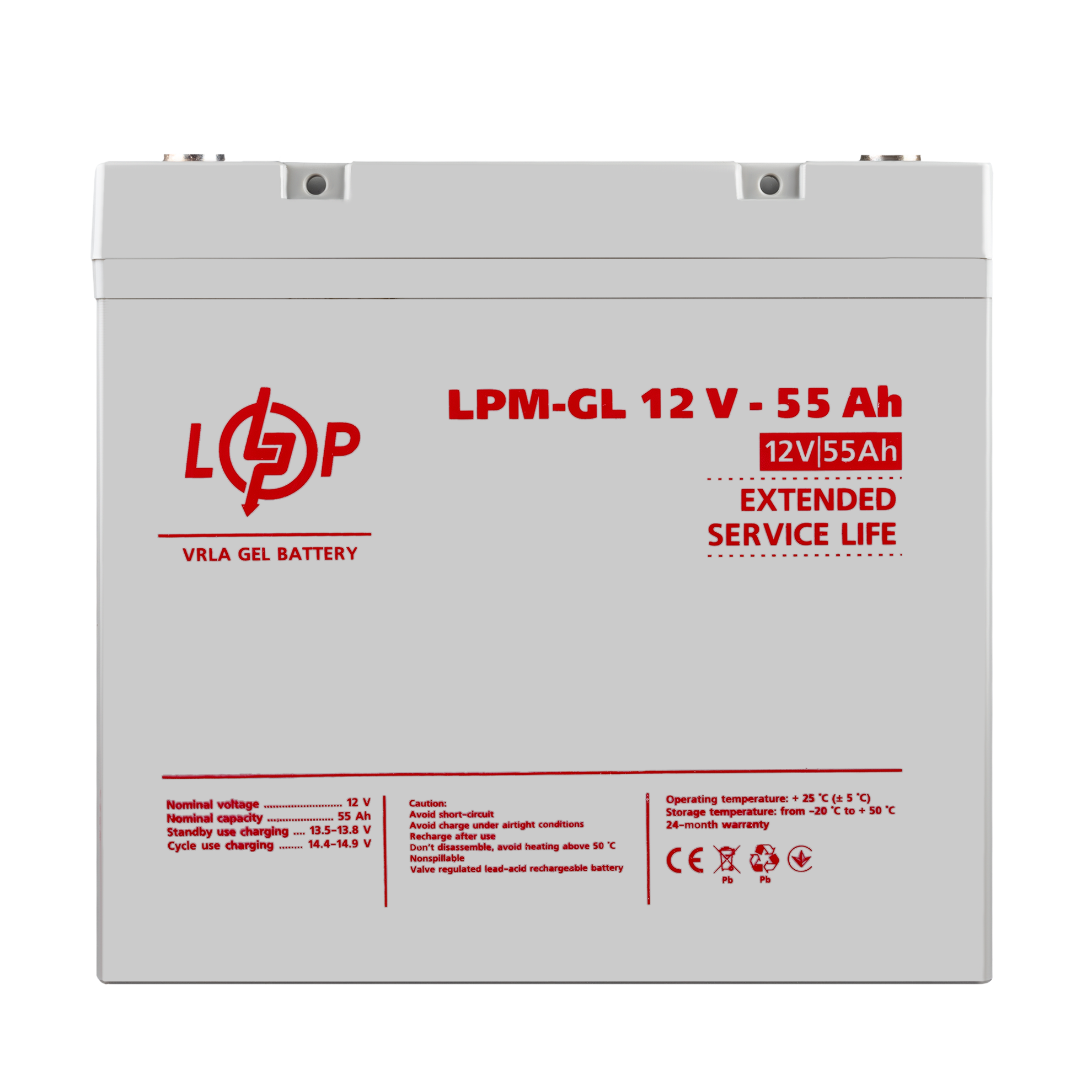 Акумуляторна батарея LP LPМ GL12- 55АН типу GEL